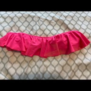pink Victoria secret bathing suit top (medium)